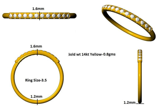 16052R Ring With Diamond