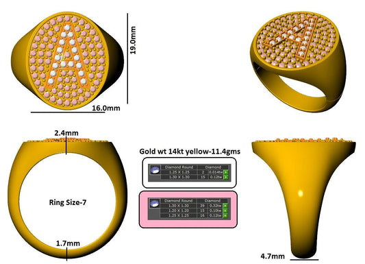 16091R Ring With Diamond