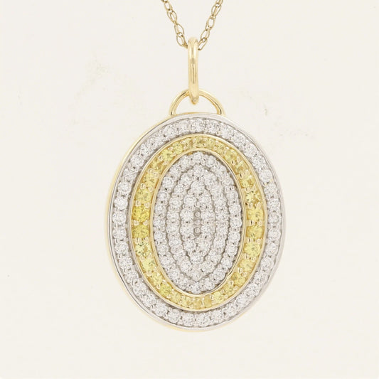 16127P Pendant With Diamond And Gemstone