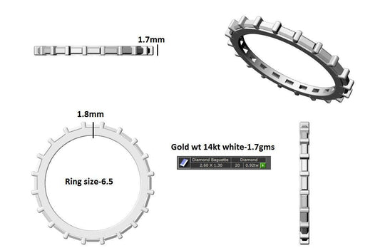 16131R Ring With Diamond
