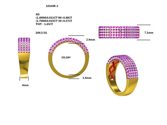 16164R Ring With Diamond