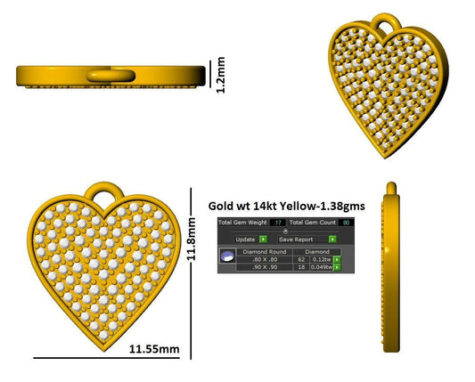 16191P Pendant With Diamond