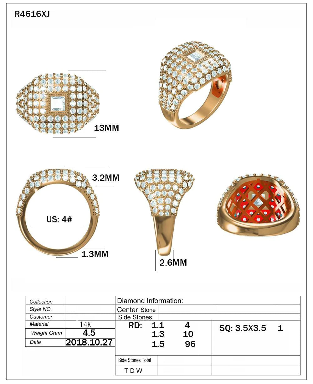 16281R Ring With Diamond