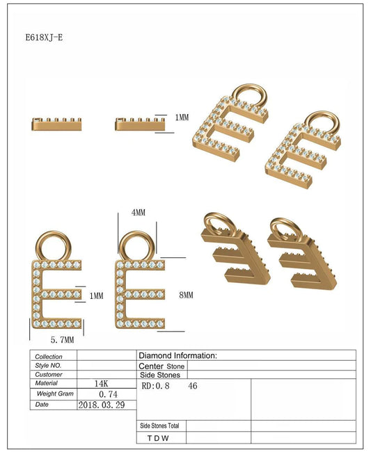 16282P-E Pendant With Diamond