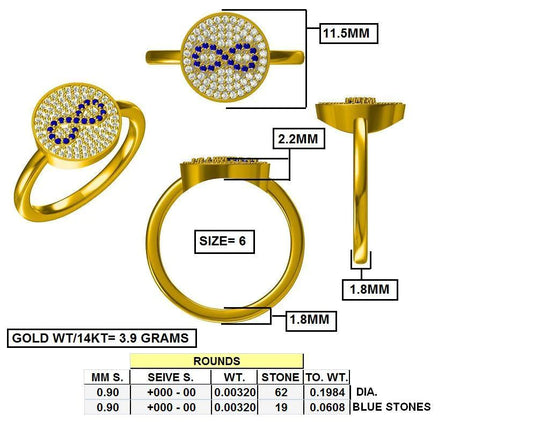 16312R Ring With Diamond