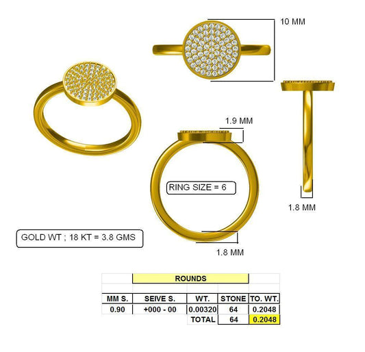 16317R Ring With Diamond