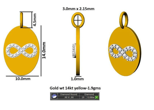 16322P Pendant With Diamond