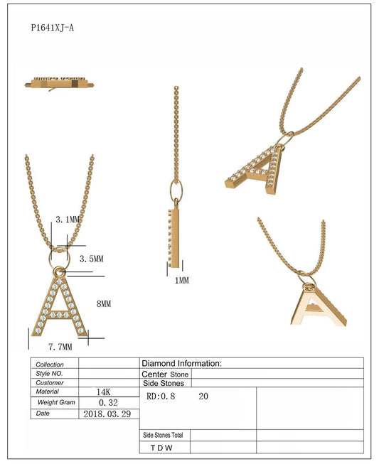 16324P Pendant With Diamond
