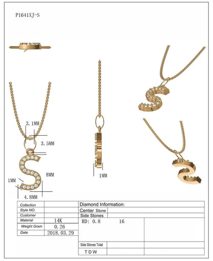 16326P Pendant With Diamond