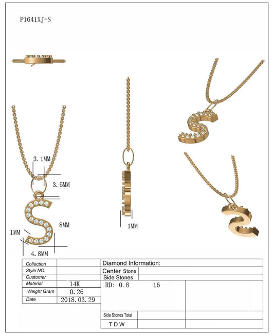 16326P Pendant With Diamond