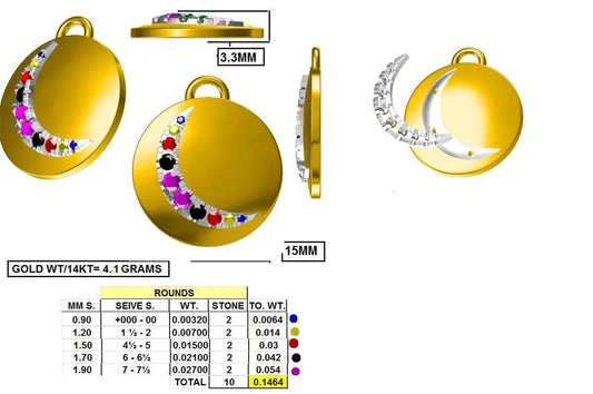 16333P Pendant With Diamond