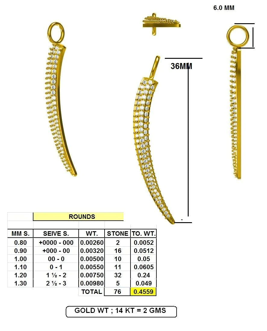 16342P-M Pendant With Diamond