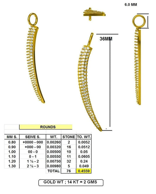 16342P-M Pendant With Diamond