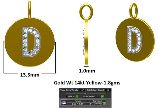 16378P-D Pendant With Diamond