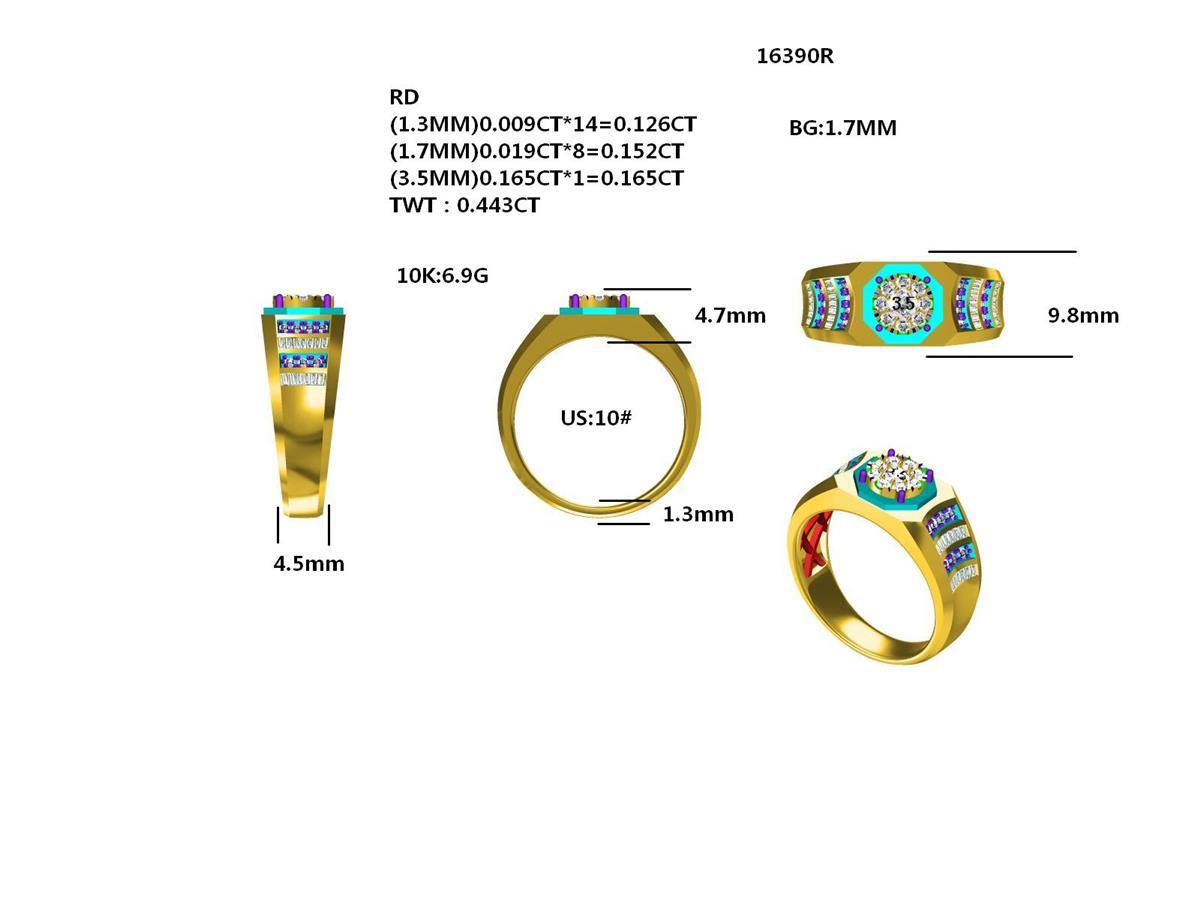 16390R Ring With Diamond