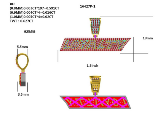 16427P Pendant With Diamond