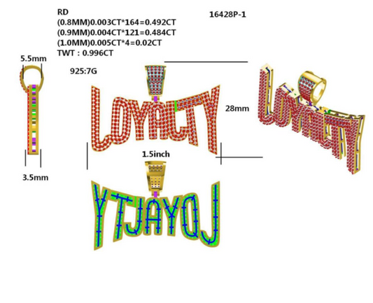 16428P Pendant With Diamond