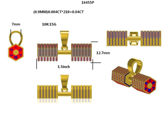 16455P Pendant With Diamond