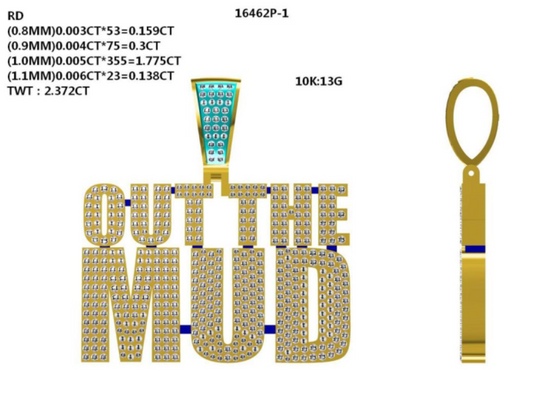 16462P Pendant With Diamond