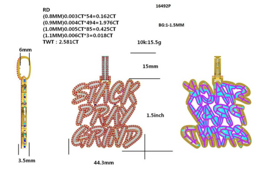 16492P Pendant With Diamond