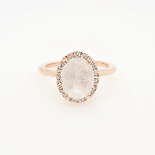 16500R Ring With Diamond & Gemstone