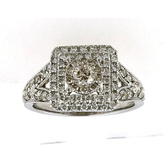 16515R Ring With Diamonds