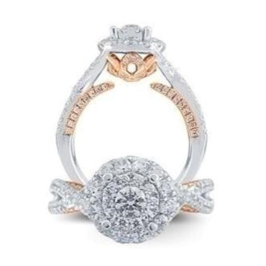 16516R Ring With Diamonds