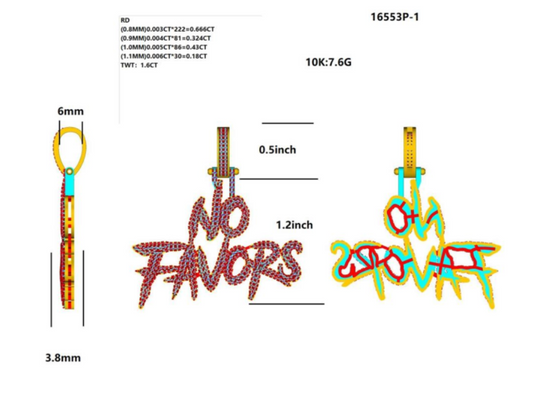 16553P Pendant With Diamond