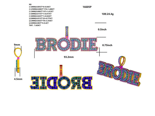 16605P Pendant With Diamond