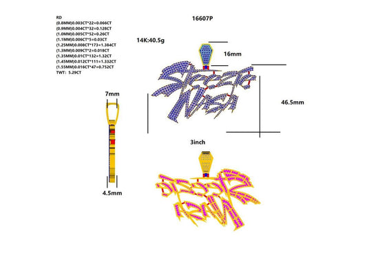 16607P Pendant With Diamond