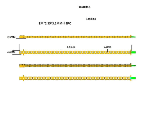 16610BR Bracelet With Diamond