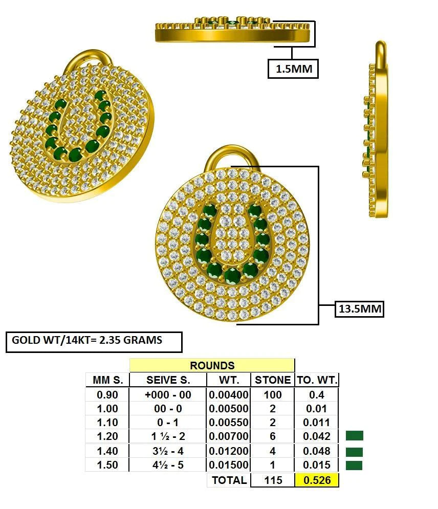 16626P Pendant With Diamond