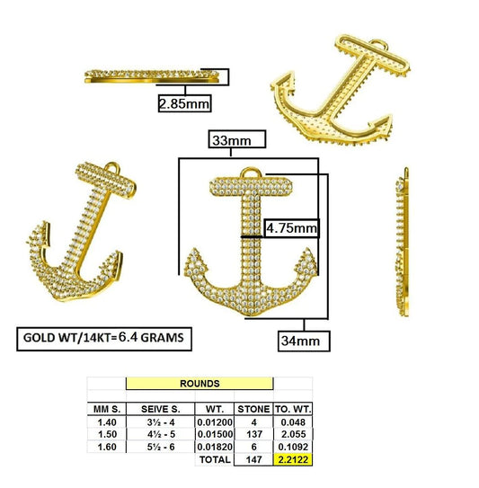 16632P Pendant With Diamond