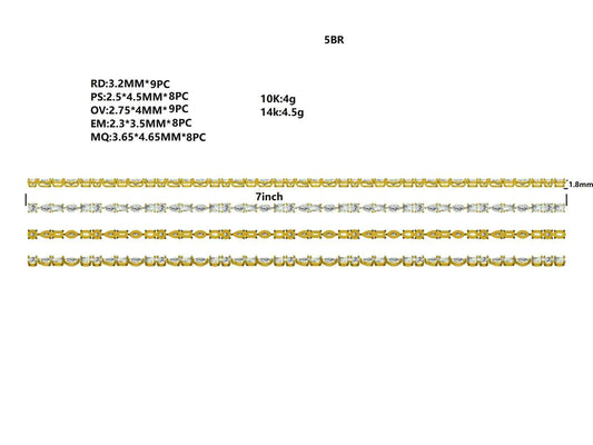 16638BR Bracelet With Diamond