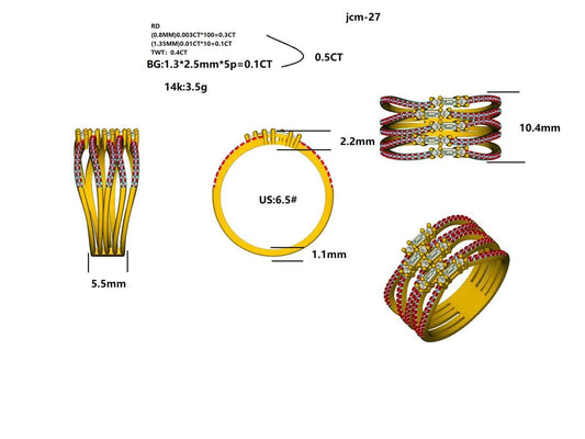 16685R Ring With Diamond