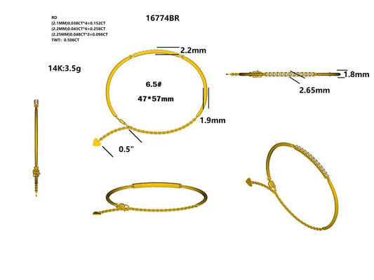 16774BR Bracelet With Diamond