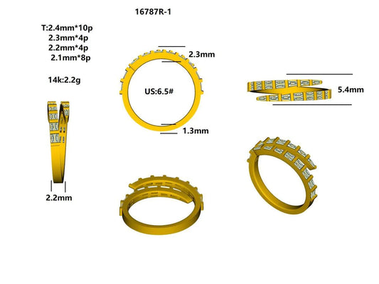 16787R Ring With Diamond