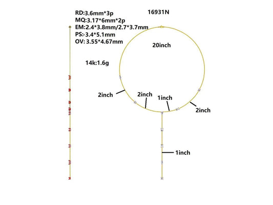 16931N Necklace With Diamond