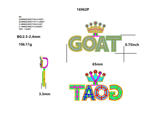 16962P Pendant With Diamond