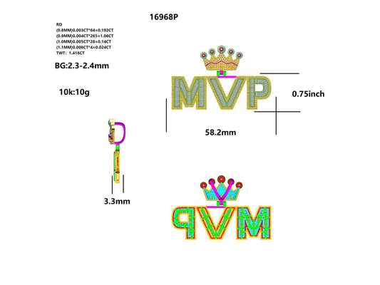 16968P Pendant With Diamond