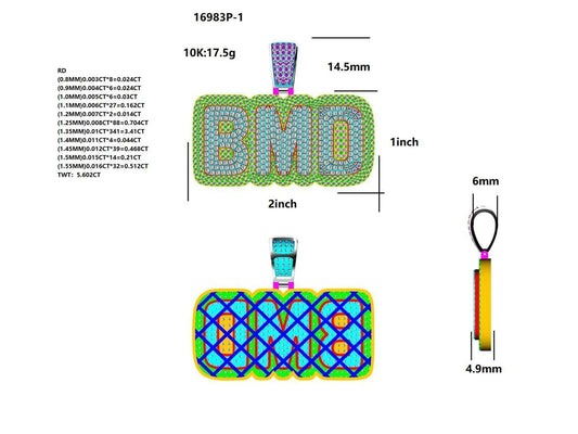 16983P Pendant With Diamond