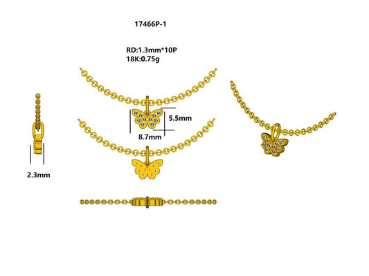 17007P Pendant With Diamond