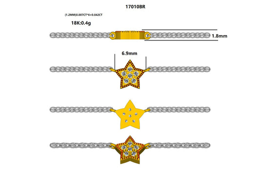 17010BR Bracelet With Diamond