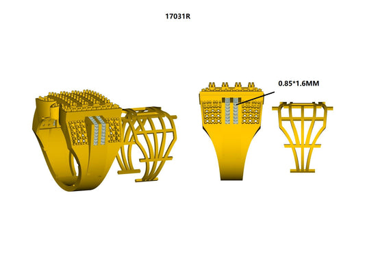 17031R Ring With Diamond