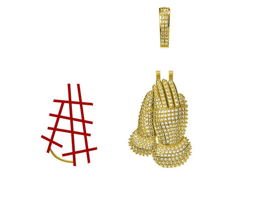 17039P Pendant With Diamond