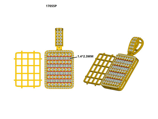 17055P Pendant With Diamond
