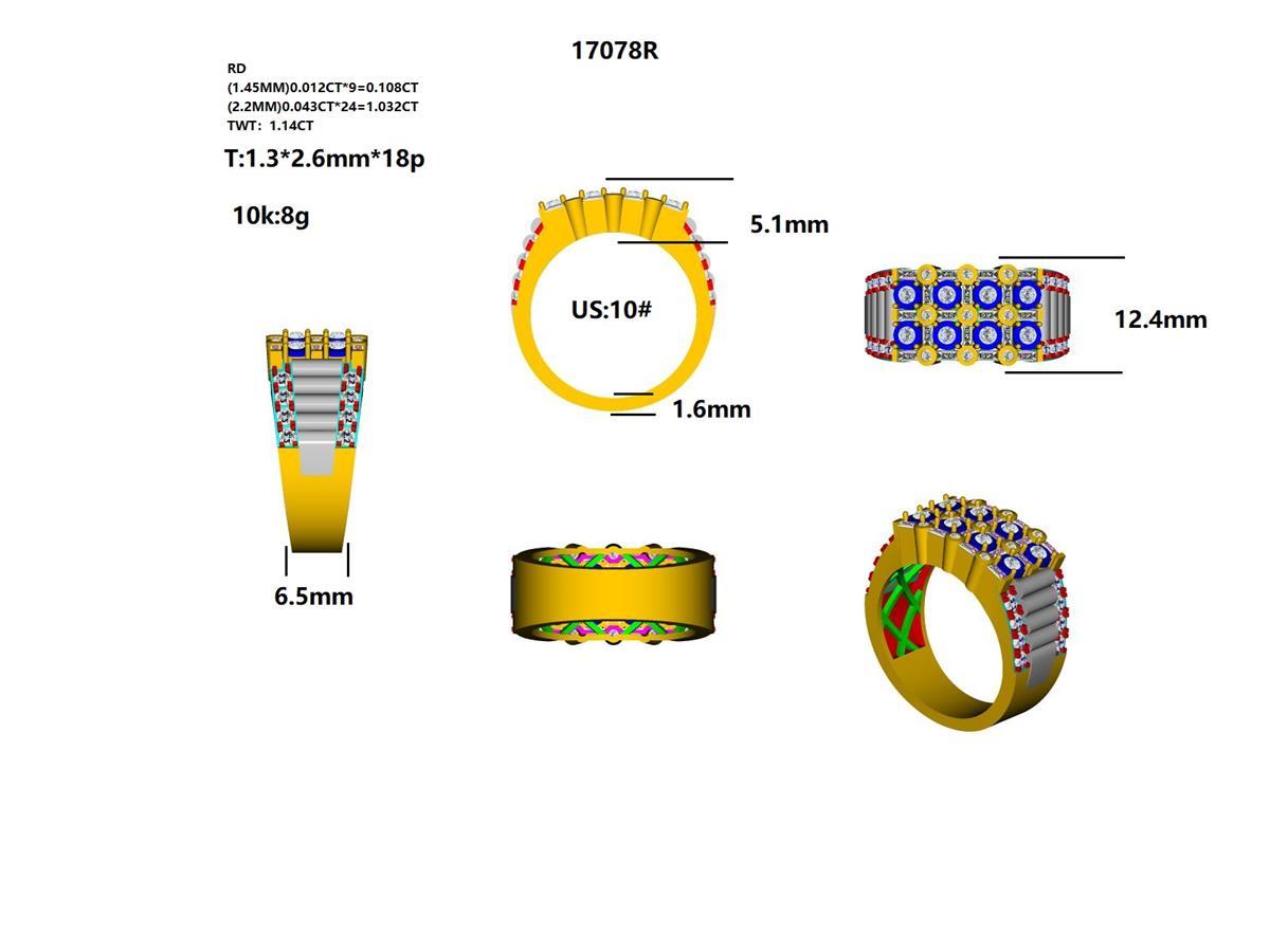 17078R Ring With Diamond