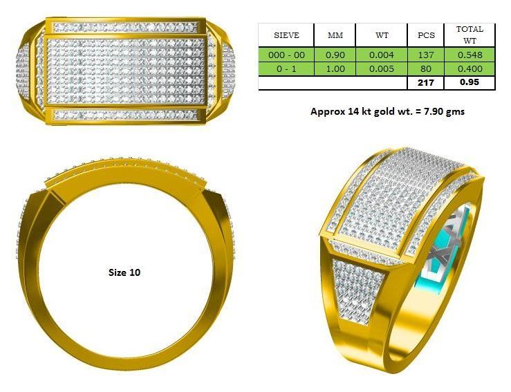 17104R Ring With Diamond