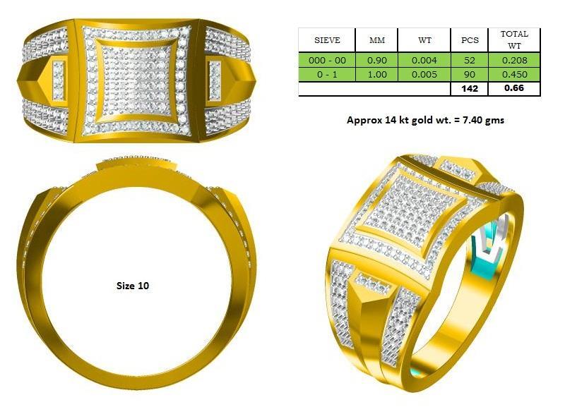 17105R Ring With Diamond