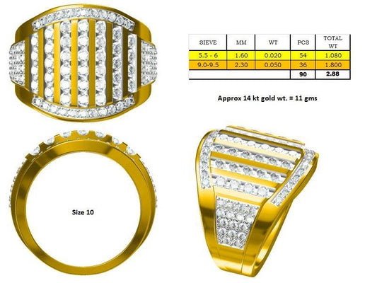 17106R Ring With Diamond